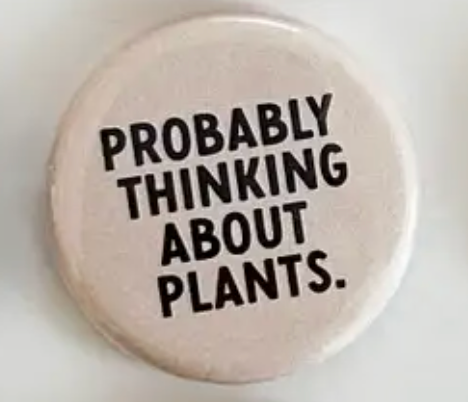 Plant Lover Buttons