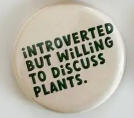 Plant Lover Buttons