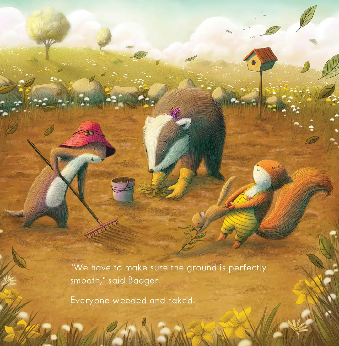 Badger and his friends hope to plant the perfect garden! What could be more fun? But when a storm hits and washes away all of the seeds, Badger is devastated. Weeks later he learns that although things may not always turn out the way we plan, sometimes they turn out even better!  A 2020 "Growing Good Kids Book Award" recipient.   Great for ages 4 - 8. Hardcover. Sleeping Bear Press. Made in USA. Explore the best and coolest gift ideas for plant enthusiasts!